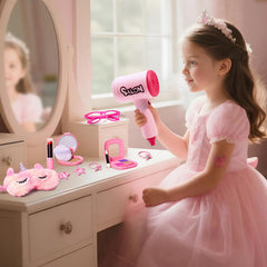WESAYEE hair dryer and hair clips for dressing-up stories