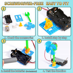 WESAYEE kid-safe materials ensure safe, engaging STEM play
