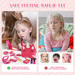 WESAYEE mascara tube for kids, pretend makeup that mirrors mom routine