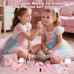 WESAYEE hair ties kit keeps outfits neat during playtime.