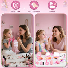 WESAYEE unicorn tattoos boost dress-up fun and creativity.