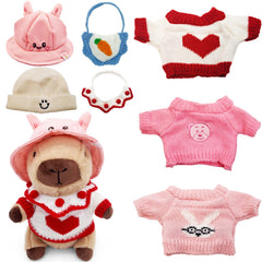 WESOPAN Capybara plush 23cm pink, ideal cuddle partner for kids
