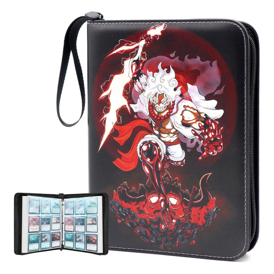 WEST TUNE One Piece binder with 9-pocket layout for organized card storage.