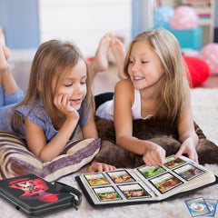West Tune portable binder with wrist strap keeps cards organized on the go