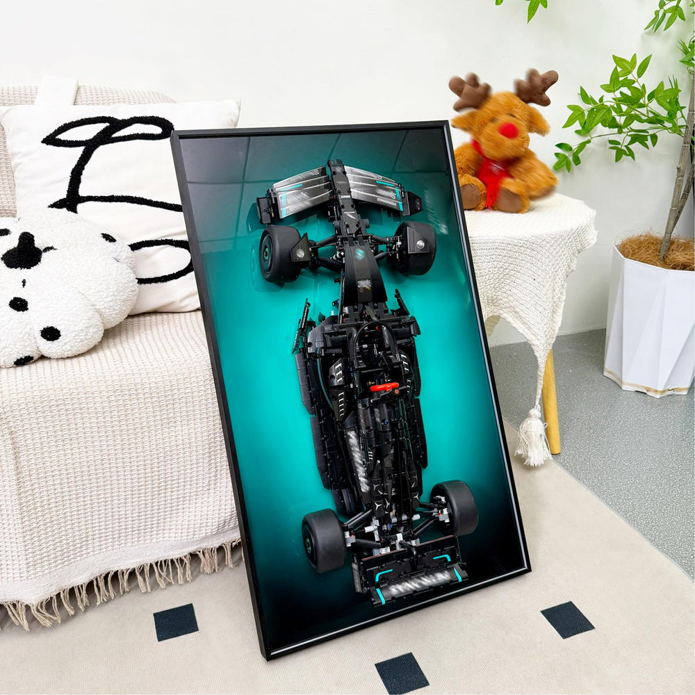 WETCEAOM imported mirror panel adds premium depth to Lego models