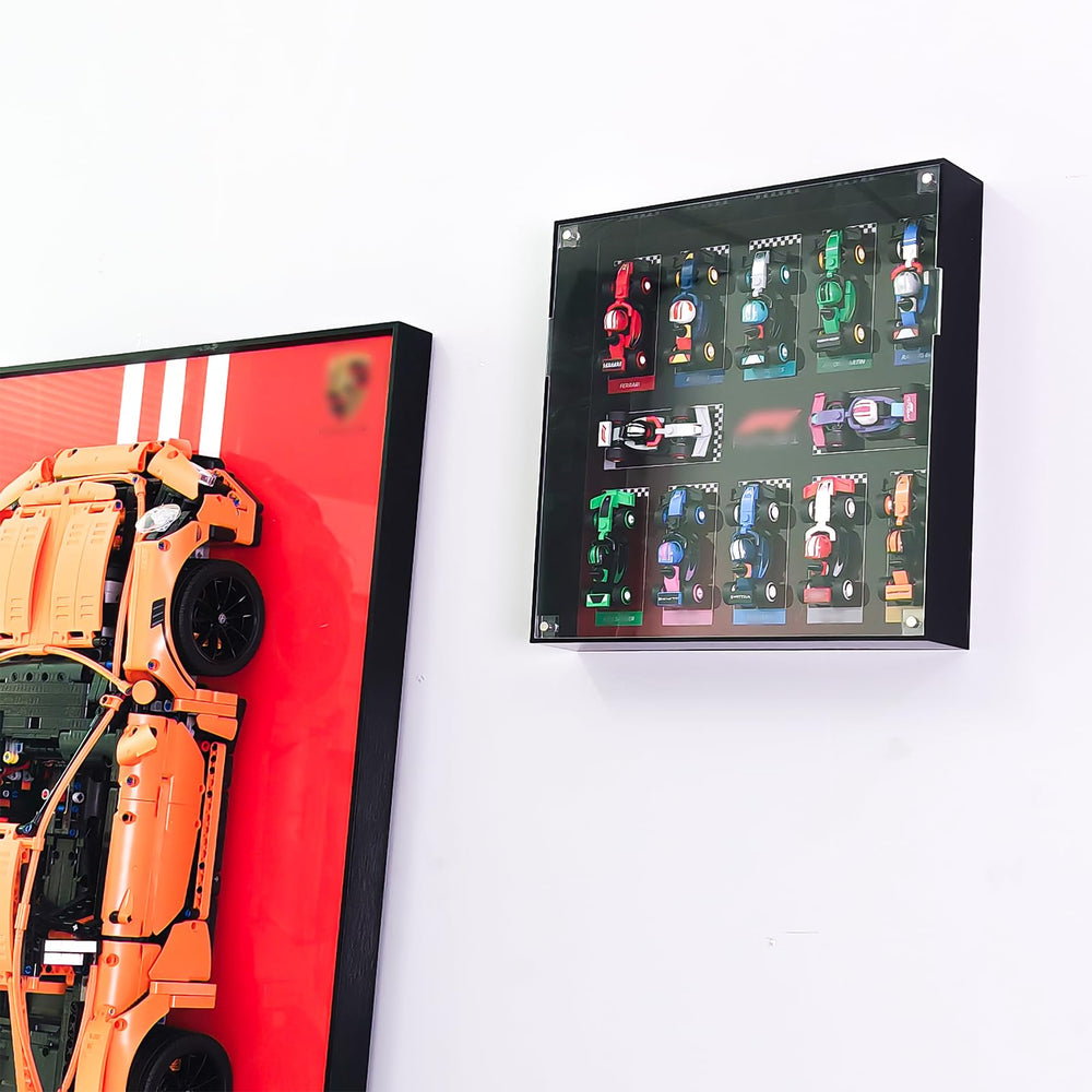 Space-saving display solution by WETCEAOM for Lego collections