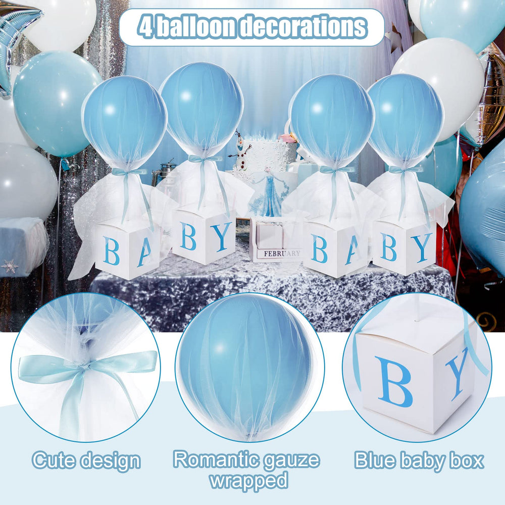 Wettarn balloon stands 40 cm tall providing sturdy support.