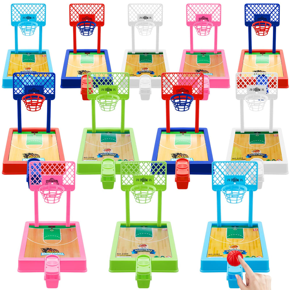 Wettarn mini basketball arcade game on desk, ideal for quick stress relief.