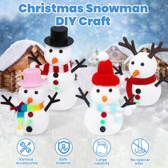 Wewwewa Snowman DIY kit, ideal as stocking stuffer or party favor