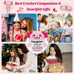 WEYON axolotl plush reinforces family love and daily motivation.