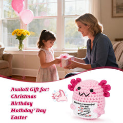 WEYON valentines gift axolotl pink ideal for friends