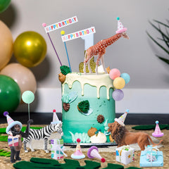 Weysat cake toppers simplify party setup for quick celebration-ready displays on any cake.