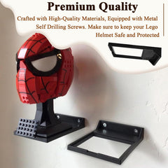 WFCYX darth vader helmet 75304 wall mount display highlights your collection