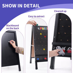 Wfunrite Prize Drop Board chalk set included for prize customization