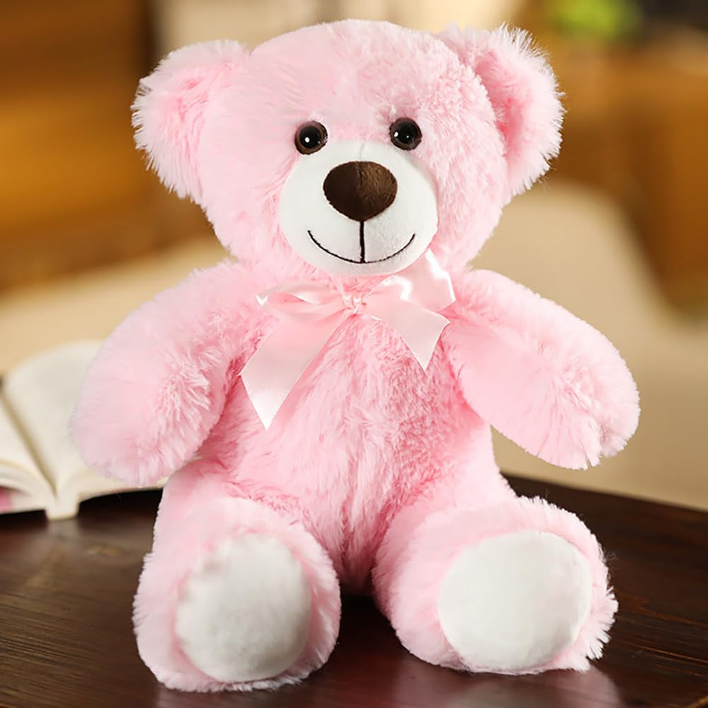 Soft plush fur detail on the Wgxzyq teddy bear for gentle squeezing and comfort.