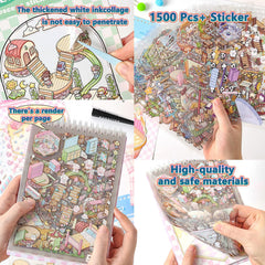 WhaleLantic DIY set supports stress-relief through focused collage
