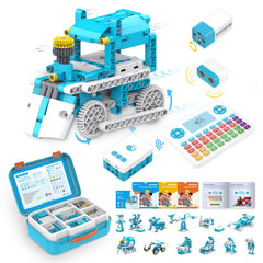 WhalesBot D3 Pro with WeCode Pad for screen-free coding and focused learning.