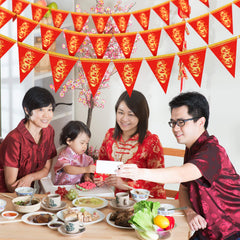 Whaline festive dragon banner brightens classrooms and event spaces.