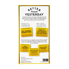 What Do You Meme? Better Than Yesterday prompt card highlighting positivity opportunities