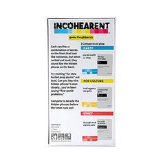 WHAT DO YOU MEME Incohearent Edition 2 detailed cards showcase bold pop-culture prompts