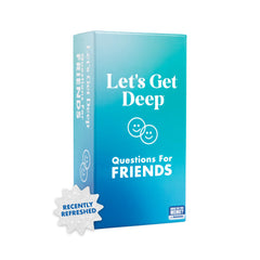 WHAT DO YOU MEME? Lets Get Deep Friends Edition card deck for engaging friend night conversations