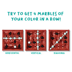 WHAT DO YOU MEME? Orbito packaging highlights compact design for travel-friendly family play.