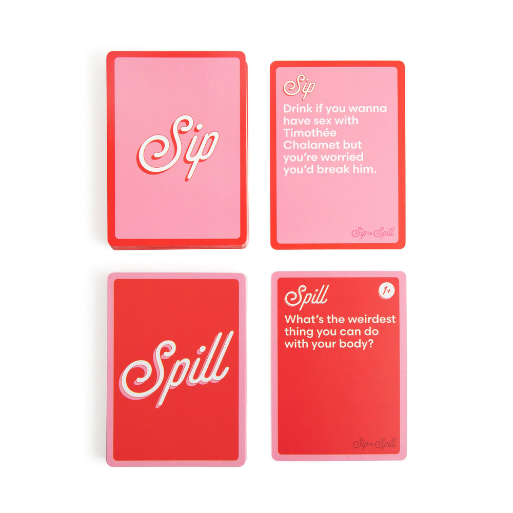 Sip or Spill setup ready for tailgate or girls' night enjoyment
