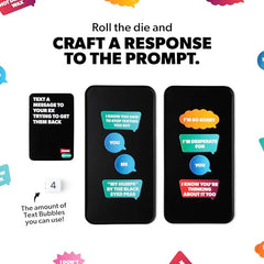 What Do You Meme? Trunk Dexting text bubble magnets close-up, colorful and entertaining prompts.
