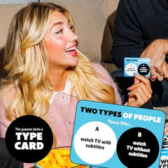 WHAT DO YOU MEME? Answer paddles for revealing choices and laughs