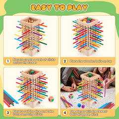 WhimsiPlay travel friendly board game ideal for family trips