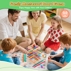 WhimsiPlay kids 3+ enjoy safe wooden construction with smooth edges