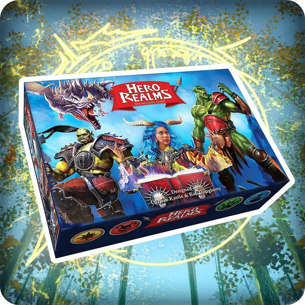 White Wizard Games Hero Realms champion cards ready for epic battles