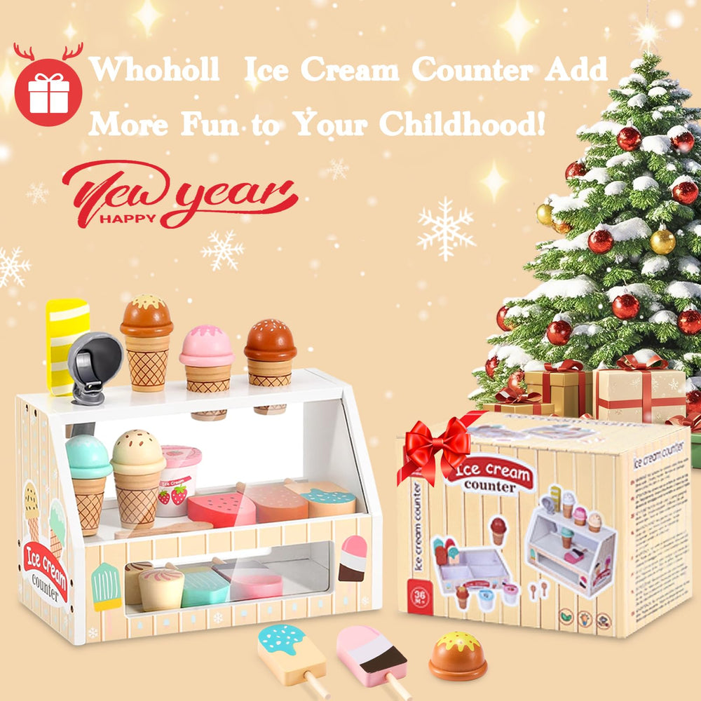 WHOHOLL ice pop stand invites kids to sort and role-play.