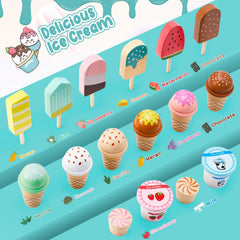 WHOHOLL wooden ice cream cans add authentic serving options for a home storefront