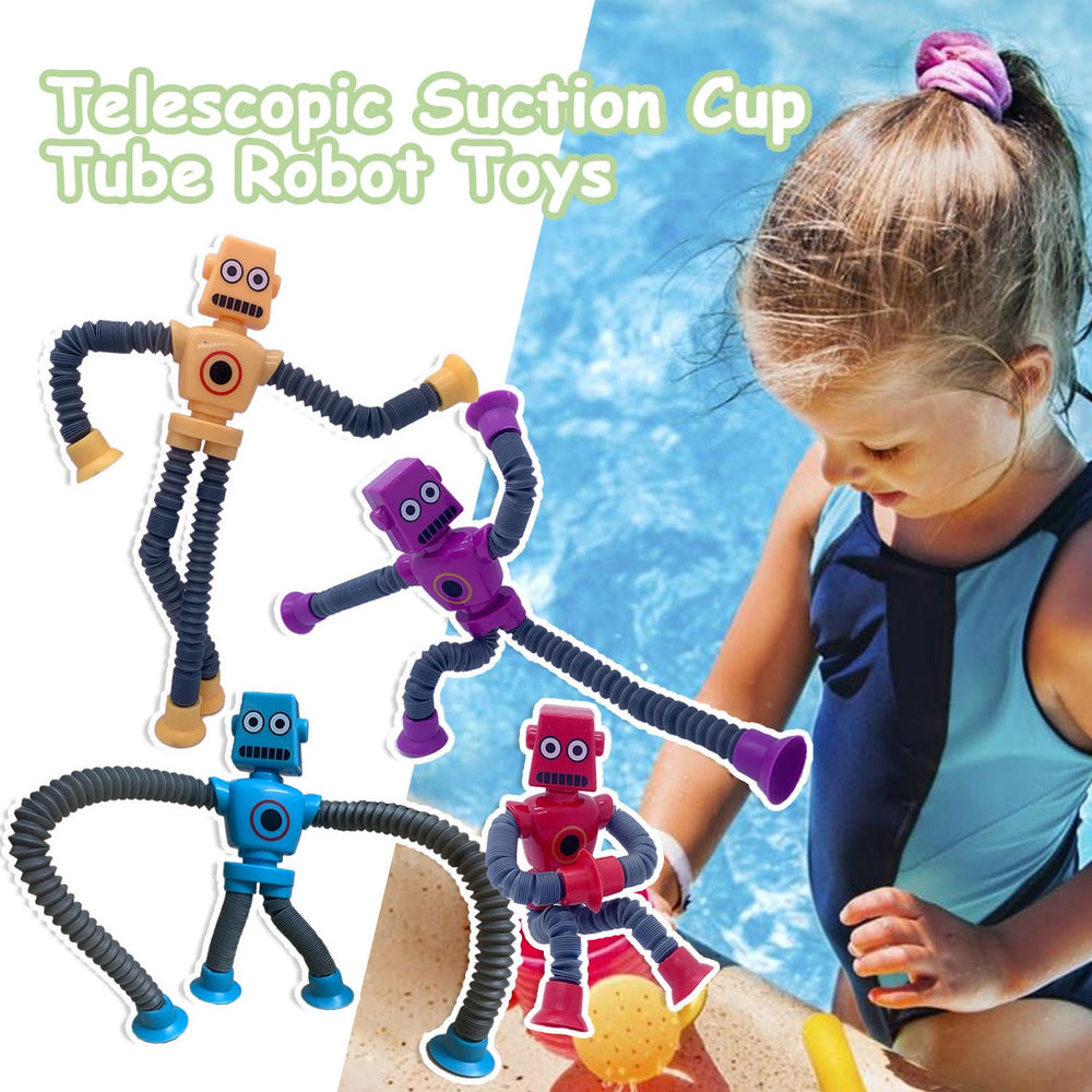 Whongkidz Pop Tubes Robot color options boost cognitive interest