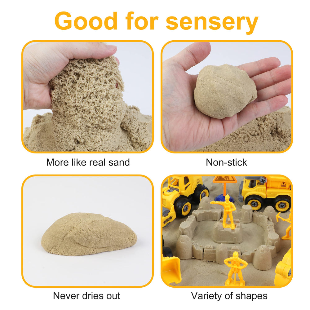 WICOTOO eight sand molds show varied building possibilities.