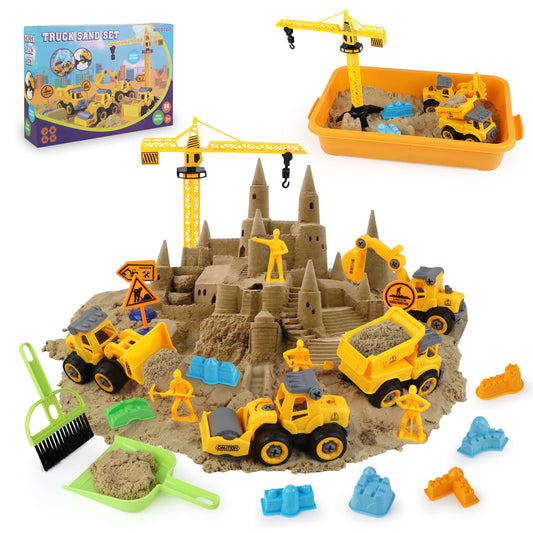 WICOTOO Sand Construction Kit main view, sparks creative engineering play.