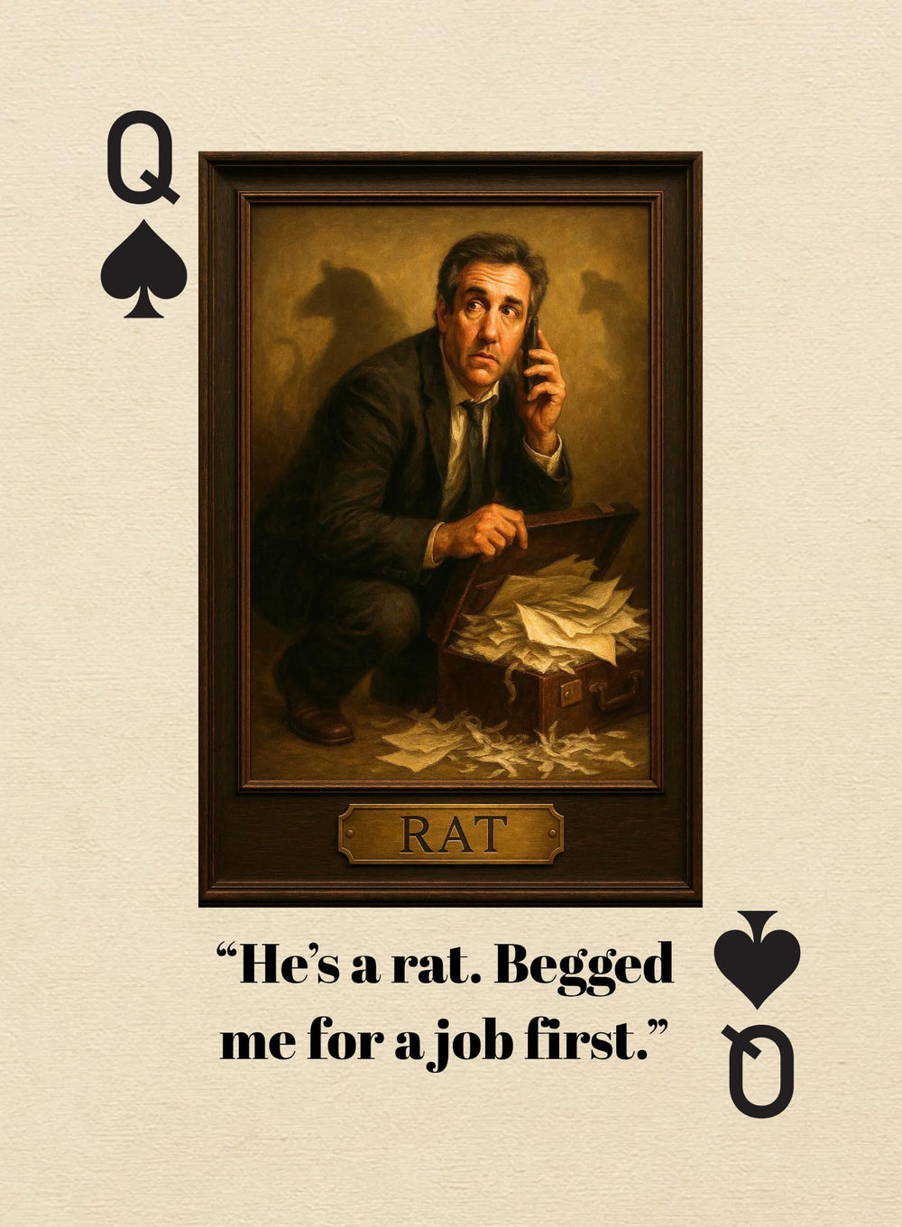 Wild Decks Trump-gift image appeals to collectors seeking novelty and conversation starters.