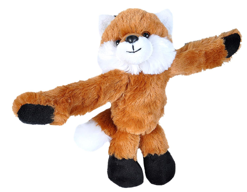 Wild Republic Huggers Red Fox plush 8-inch cuddly toy for imaginative play.