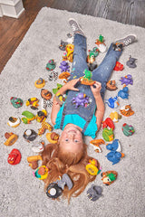 Wild Republic mermaid rubber duck swimming pose, perfect for water play