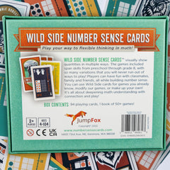 Wild Side Number Sense Cards travel-ready pack for trips and on-the-go learning.