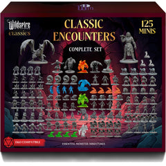 Wildspire Classic Encounters 125 28mm miniatures for D&D tabletop battles