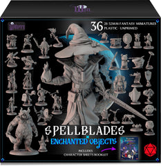 Wildspire Spellblades battlemage-hero miniature for dynamic battlefield scenes and character-driven quests.