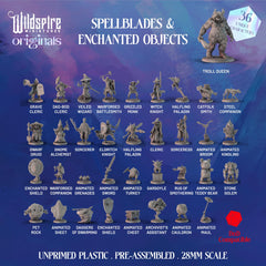Wildspire Spellblades npc-ensemble miniature ideal for party encounters and tabletop storytelling.