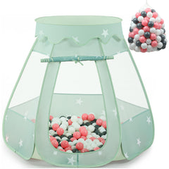 Wilhunter baby ball pit tent with 150 balls for sensory play