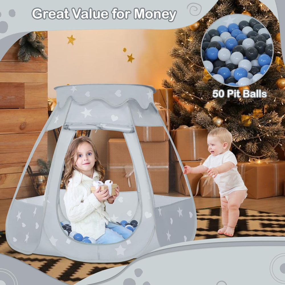 Wilhunter pop-up play tent ready in seconds for indoor or outdoor fun