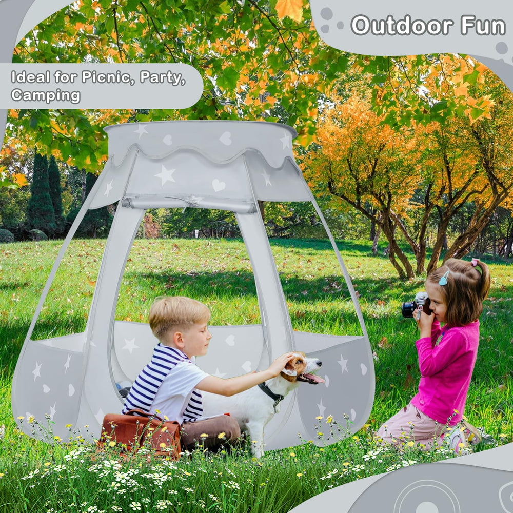 Wil hunter soft durable fabric ensures a safe and easy-to-clean tent