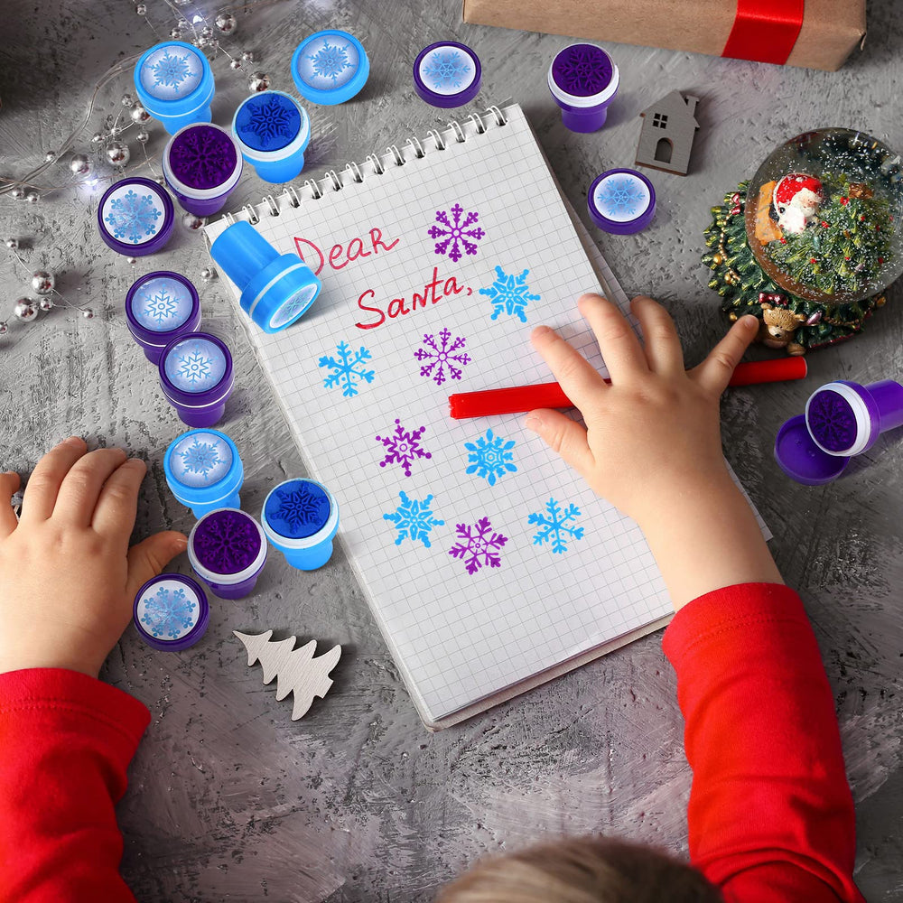 WILLBOND Christmas party stamps for gift tags and festive favors