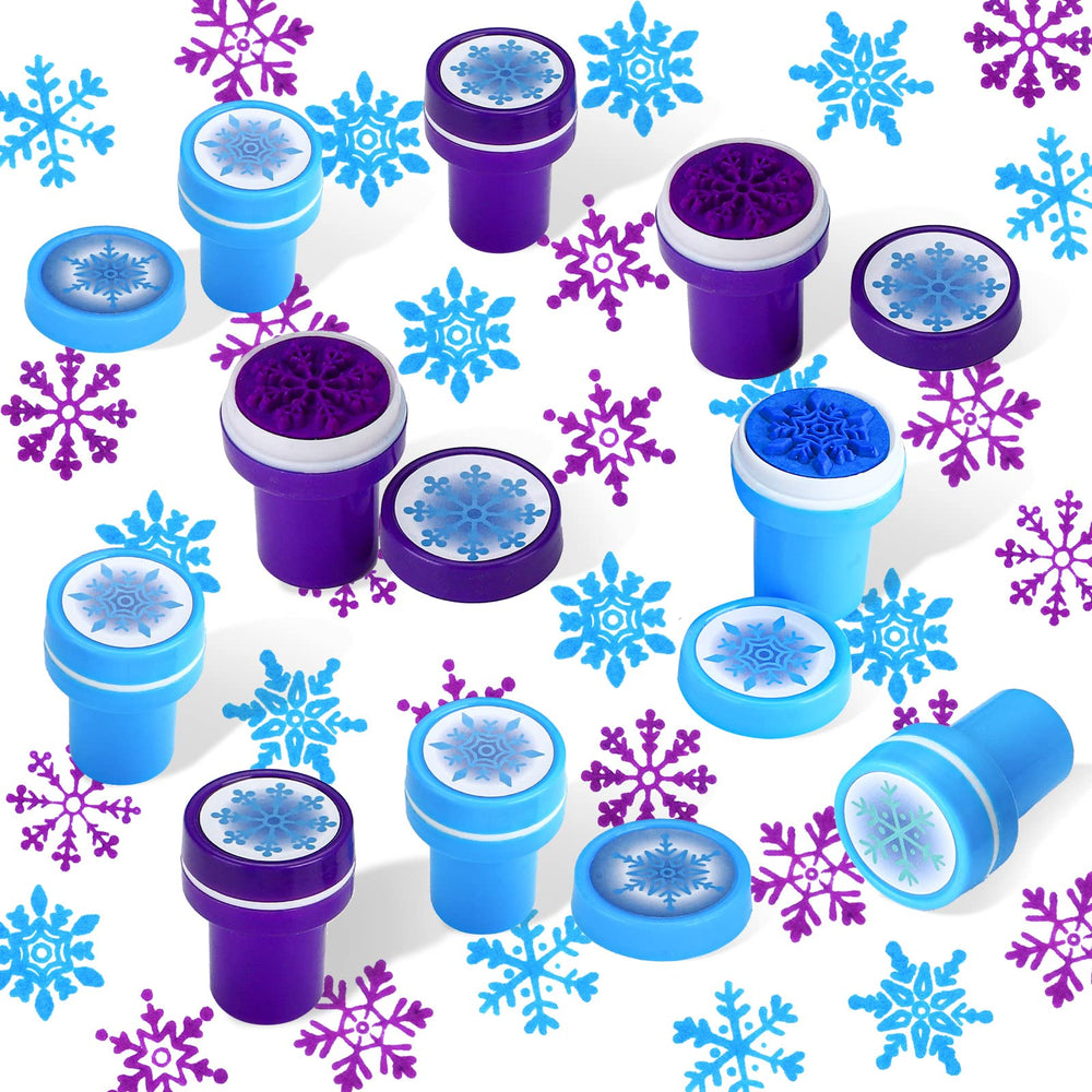 WILLBOND plastic snowflake stamps are durable and reusable