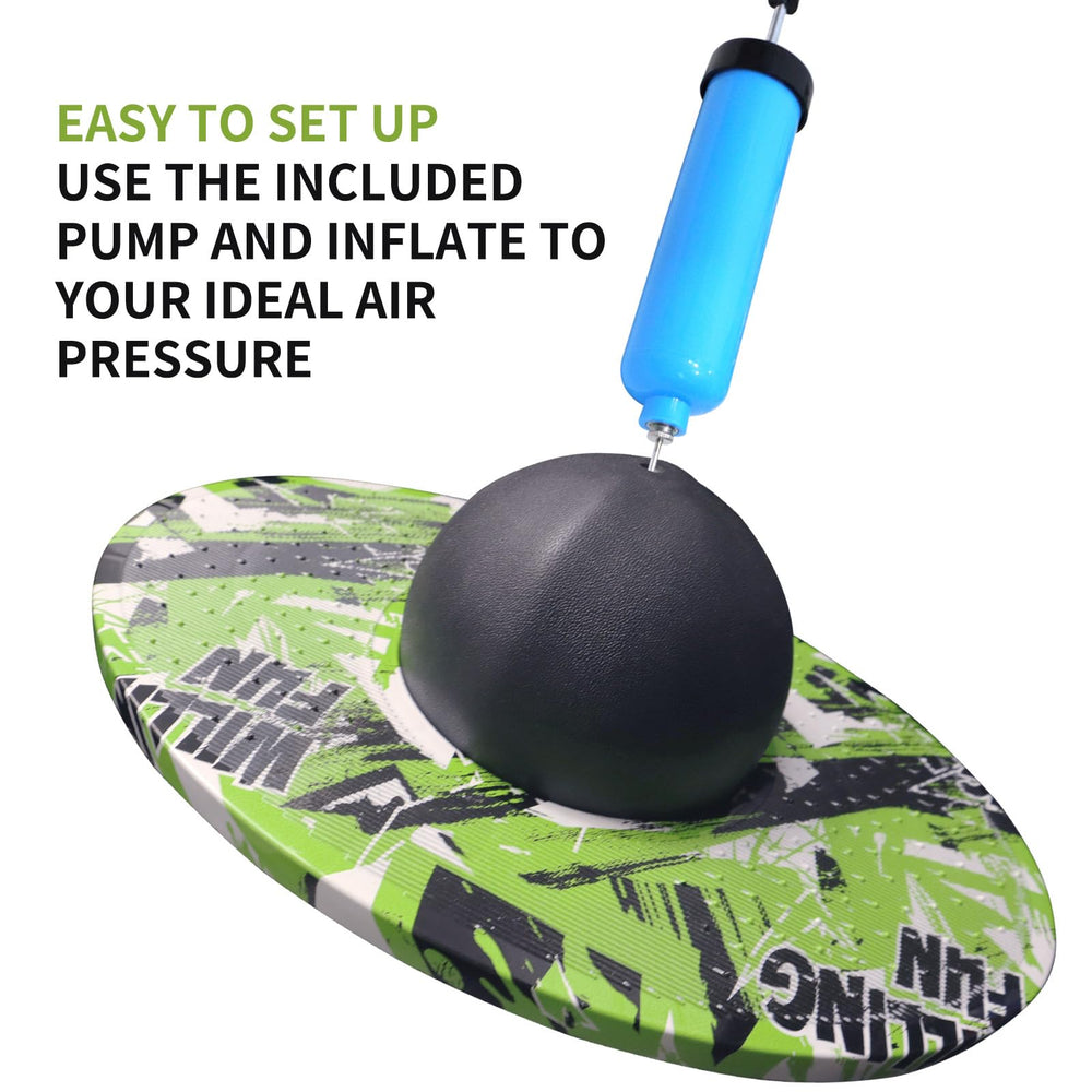 Willingfun Pogo Ball supports up to 160 lbs